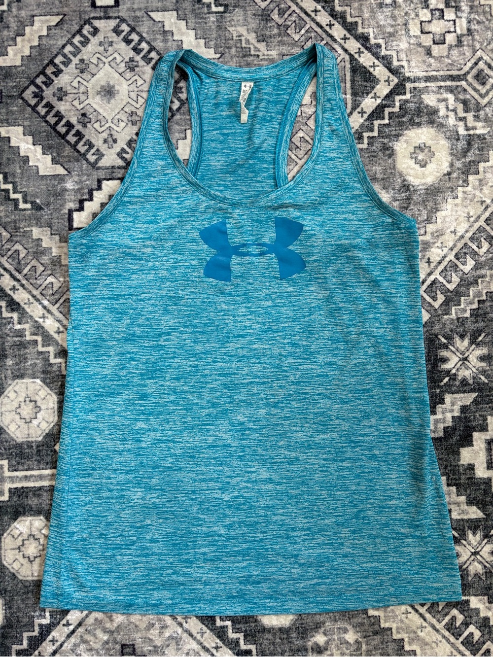 Under Armour Women's Racerback Tank Top heather Blue - Size Medium